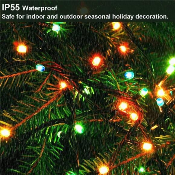 300 LED Christmas String Lights Outdoor Waterproof 105 FT,...
